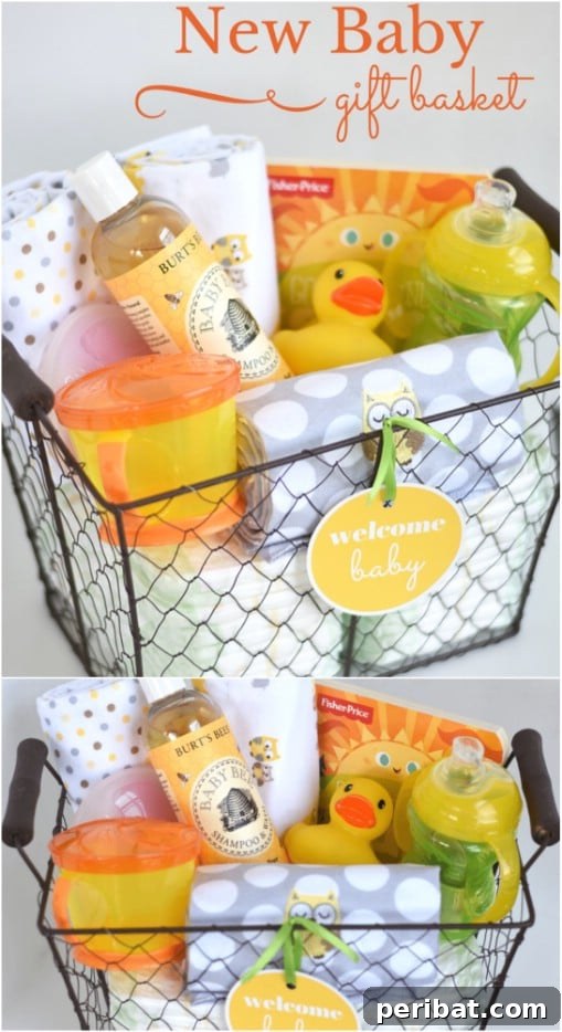 New Baby Basket