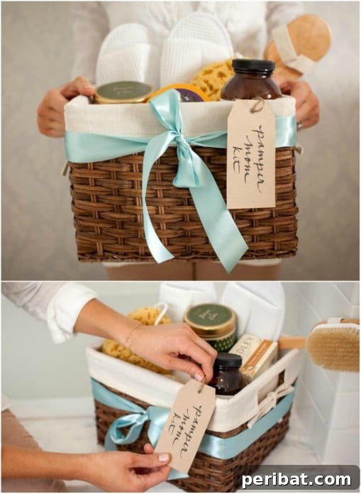 DIY Spa Basket