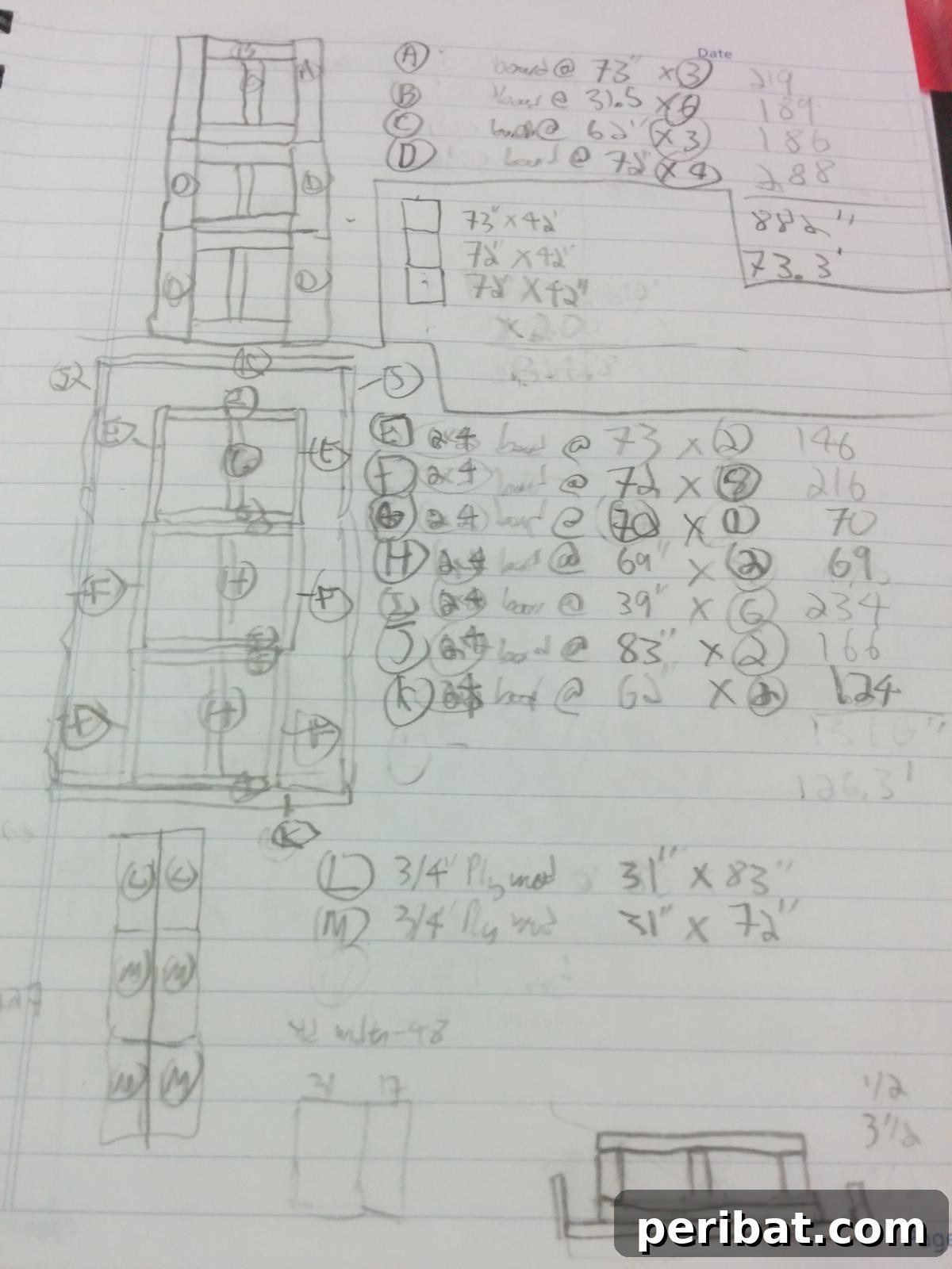 Build Your Own Backyard Bowling Alley for Summer Fun 5 Detailed sketch illustrating components and measurements for the backyard bowling lane structure.