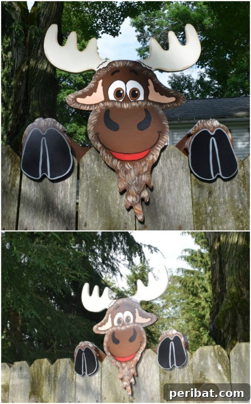 Stunning Fence Decor Ideas to Beautify Your Yard 29 Whimsical Animal Fence Decorations