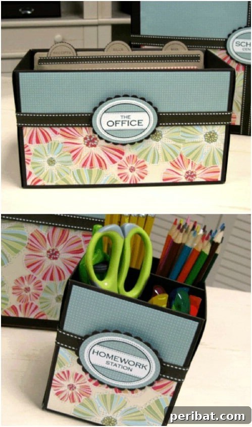 DIY Office Organizers