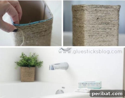 Easy Tissue Box Planter