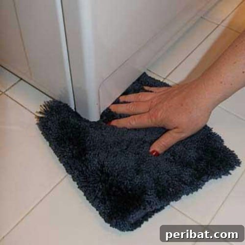 20 Mind-Blowing Carpet Transformations 13 Repurposed Carpet To Quiet Laundry Appliances