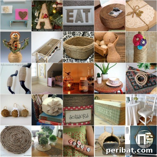 Crafting Rustic Style: Twine Decor for Indoors and Outdoors 2 Rustic DIY Twine Projects for Home and Garden Decor