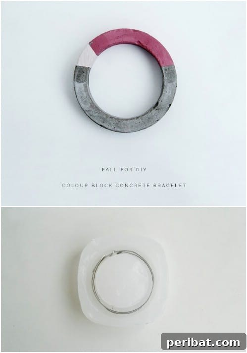 40 Concrete Wonders: Ingenious Projects to Build Today 9 Fashionable DIY concrete bangle bracelets, surprisingly lightweight