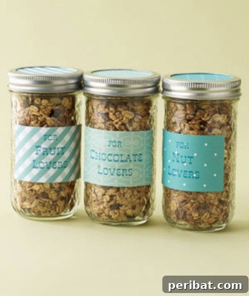 Clever Handmade Wedding Favors Your Guests Will Keep 17 Homemade Granola Wedding Favors in Jars