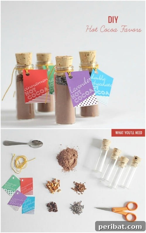 Clever Handmade Wedding Favors Your Guests Will Keep 19 Homemade Hot Cocoa Kit Wedding Favors