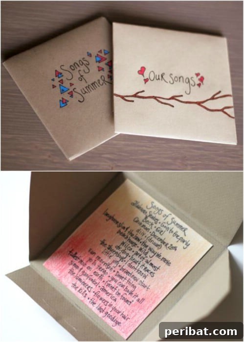 Clever Handmade Wedding Favors Your Guests Will Keep 3 DIY Romantic Wedding Mixed Tape Wedding Favors