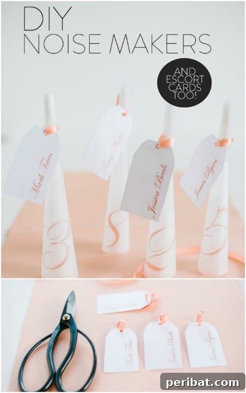 Clever Handmade Wedding Favors Your Guests Will Keep 28 DIY Noisemaker Wedding Favors for Festive Send-Off
