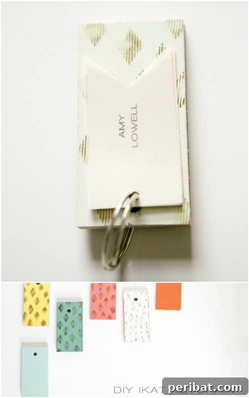 Clever Handmade Wedding Favors Your Guests Will Keep 29 DIY Paint Sample Keychain Wedding Favors