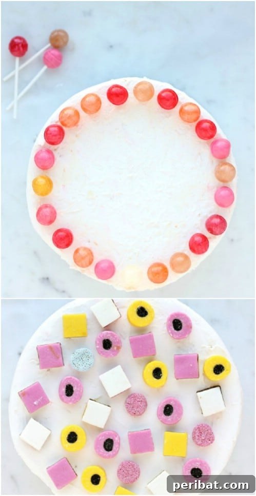 Quick And Easy Lollipop Cake