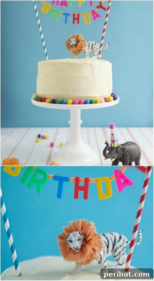 Grocery Store Cake Turned Carnival Extravaganza