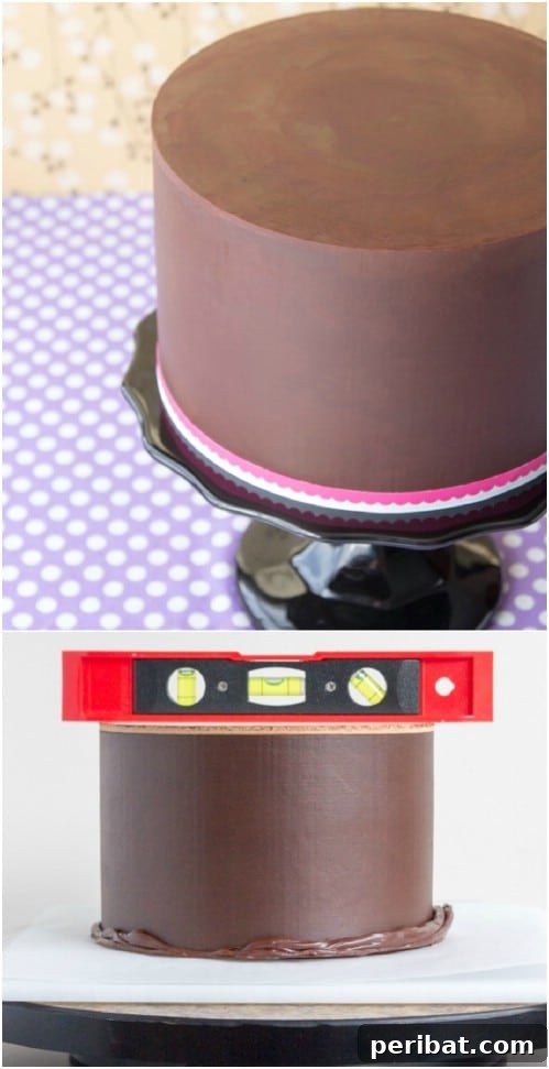 Store Bought Cake With Ganache