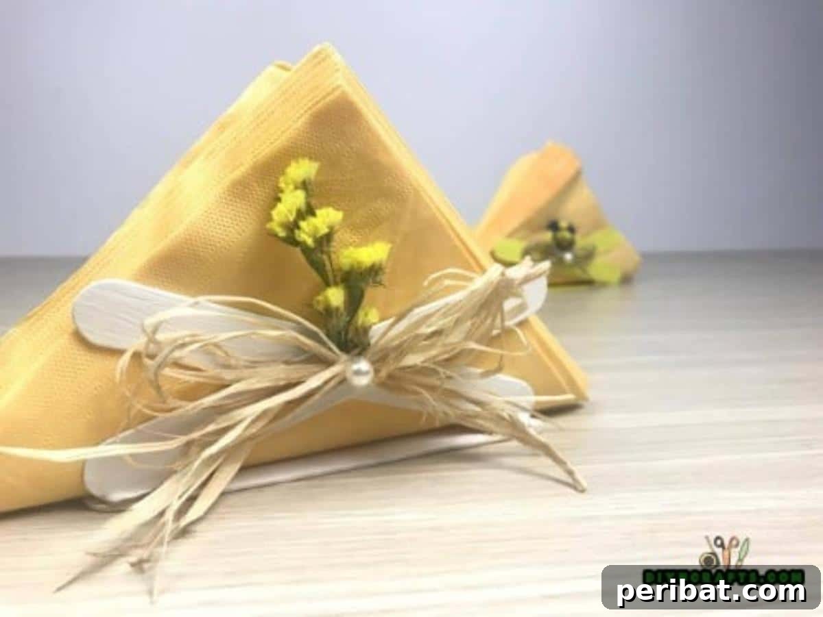 Popsicle Stick Perfection: Easy DIY Napkin Holders 12 A collection of finished popsicle stick napkin holders displaying simple elegance.