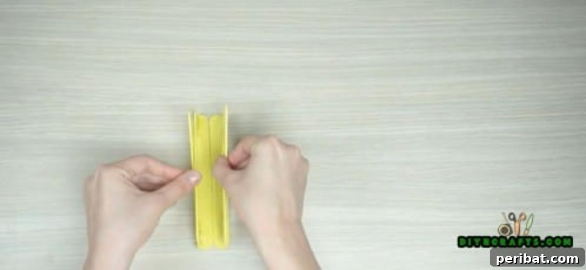 Popsicle Stick Perfection: Easy DIY Napkin Holders 8 Glue each of the X's to the two popsicle sticks you initially glued together to form the base, creating the upright sides of the napkin holder.