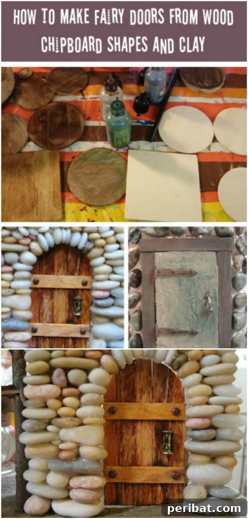Tiny Treasures: DIY Decor for Whimsical Fairy Gardens 11 DIY Fairy Doors