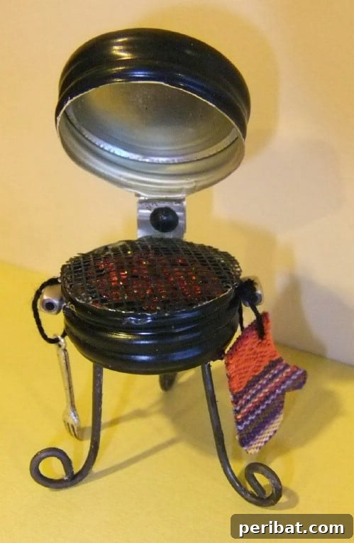 Tiny Treasures: DIY Decor for Whimsical Fairy Gardens 15 Upcycled Wine Top Fairy Grill