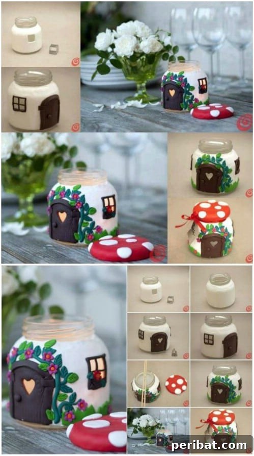 Tiny Treasures: DIY Decor for Whimsical Fairy Gardens 20 Adorable DIY Mushroom House