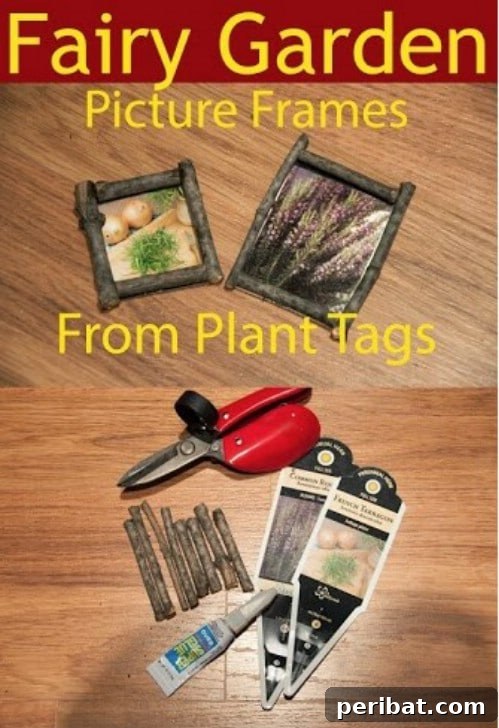 Tiny Treasures: DIY Decor for Whimsical Fairy Gardens 22 DIY Fairy Garden Plant Tag Pictures