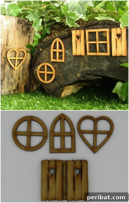 Tiny Treasures: DIY Decor for Whimsical Fairy Gardens 27 Fairy Windows