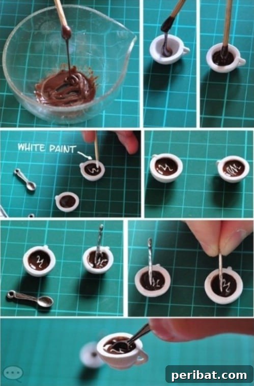 Tiny Treasures: DIY Decor for Whimsical Fairy Gardens 10 DIY Tiny Cup Of Coffee