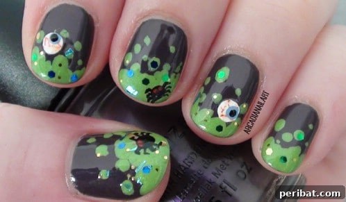 Spooky Witch’s Brew Nails
