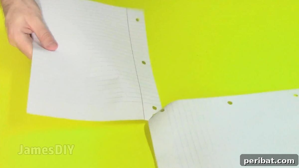 35 Brilliant Back-to-School Hacks for Your Best Year Yet 5 Attach your papers together without a stapler using a clever fold.