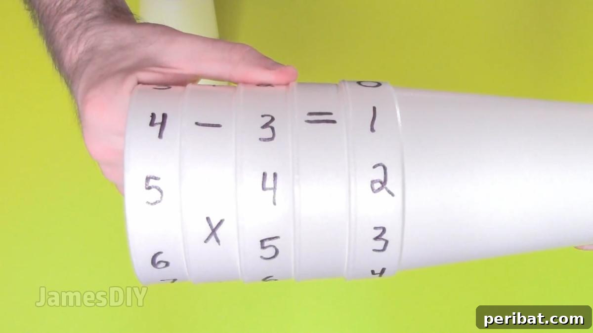35 Brilliant Back-to-School Hacks for Your Best Year Yet 8 Practice equations using numbers and operations written on paper cups.