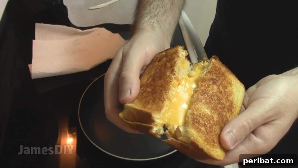 35 Brilliant Back-to-School Hacks for Your Best Year Yet 9 Cook grilled cheese on parchment paper in a pan for easy cleanup.
