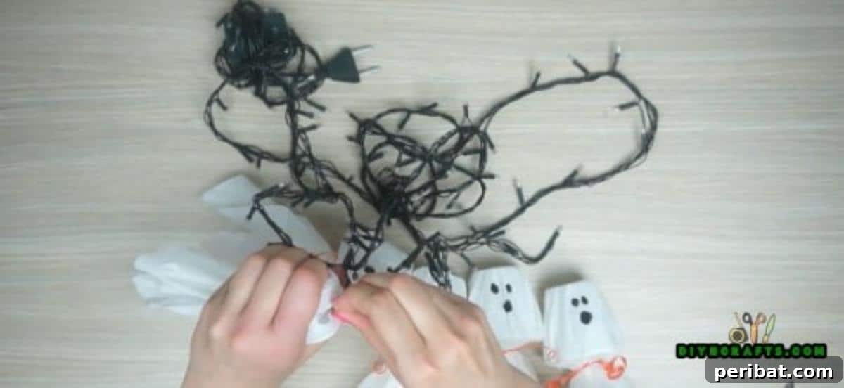 Ghost Lights - How to Make 5 Spooky Halloween Decorations Out of Simple, Cheap Supplies