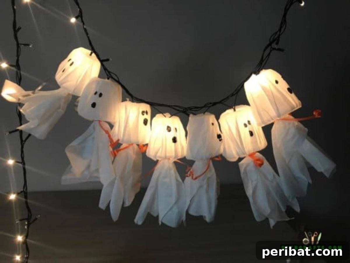 Ghost Lights - How to Make 5 Spooky Halloween Decorations Out of Simple, Cheap Supplies