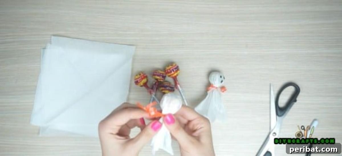 Ghost Popsicles - How to Make 5 Spooky Halloween Decorations Out of Simple, Cheap Supplies