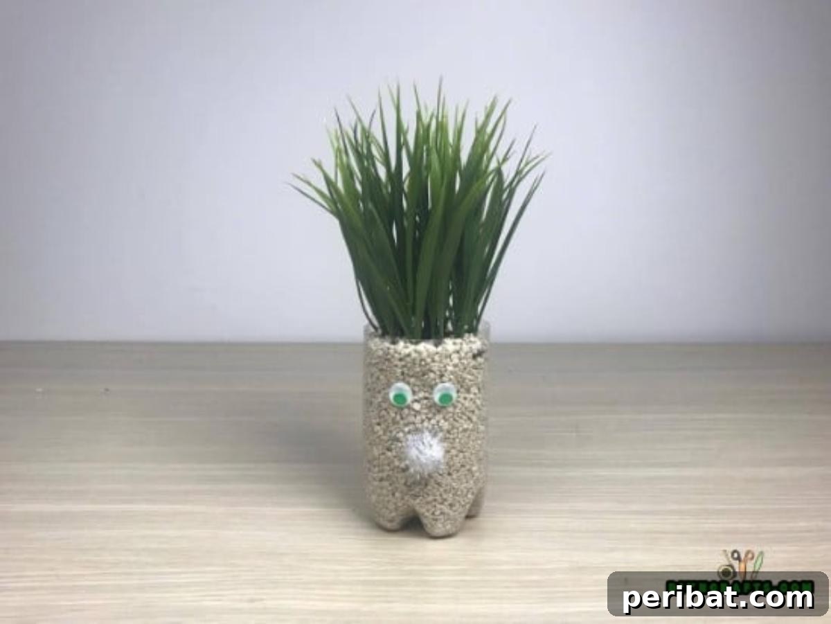 5 Creative Plastic Bottle Upcycling Projects Video Guide 22 Planter - 5 Creative DIY Projects for Upcycling Your Plastic Bottles {Video Tutorial}