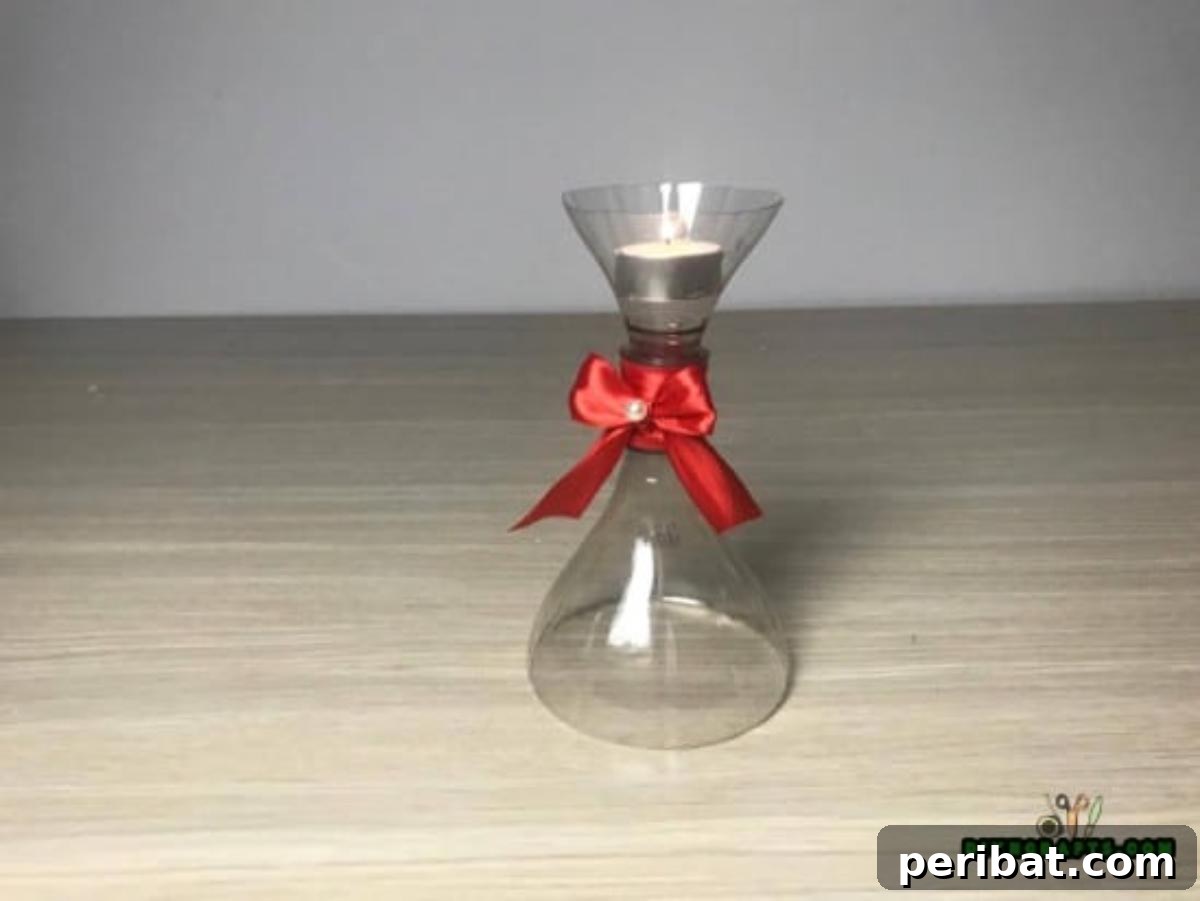5 Creative Plastic Bottle Upcycling Projects Video Guide 33 Candle Holder - 5 Creative DIY Projects for Upcycling Your Plastic Bottles {Video Tutorial}