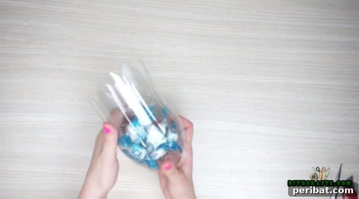 5 Creative Plastic Bottle Upcycling Projects Video Guide 6 Candy Container - 5 Creative DIY Projects for Upcycling Your Plastic Bottles {Video Tutorial}