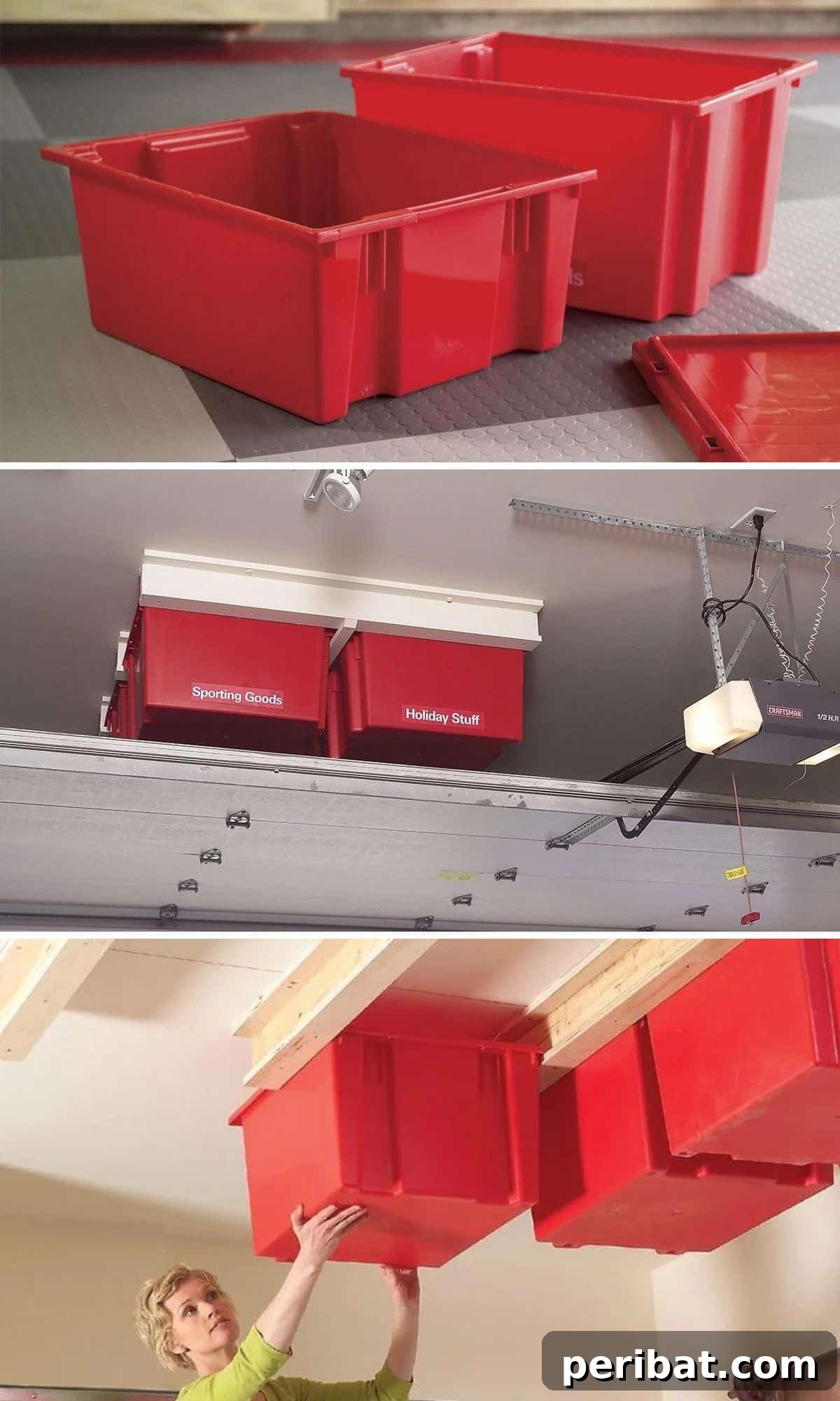 49 Creative Garage Organization Solutions 11 DIY Ceiling Storage