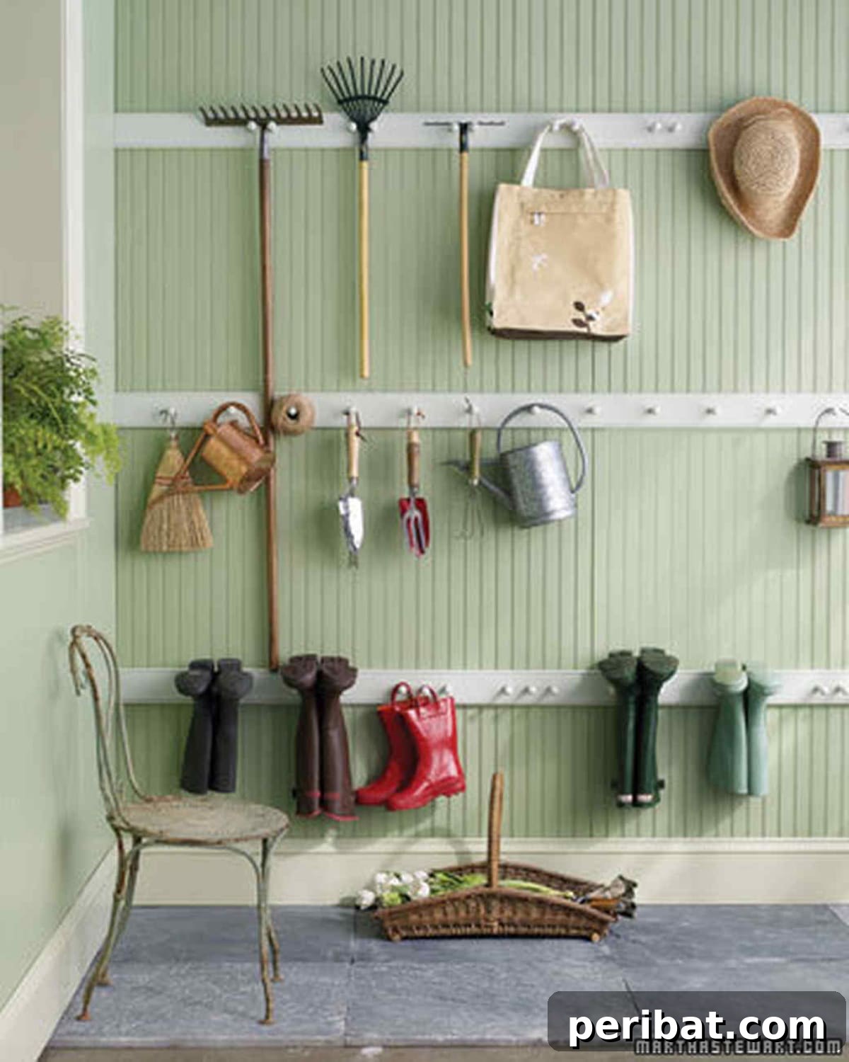 49 Creative Garage Organization Solutions 17 DIY Peg Rail Organizer.