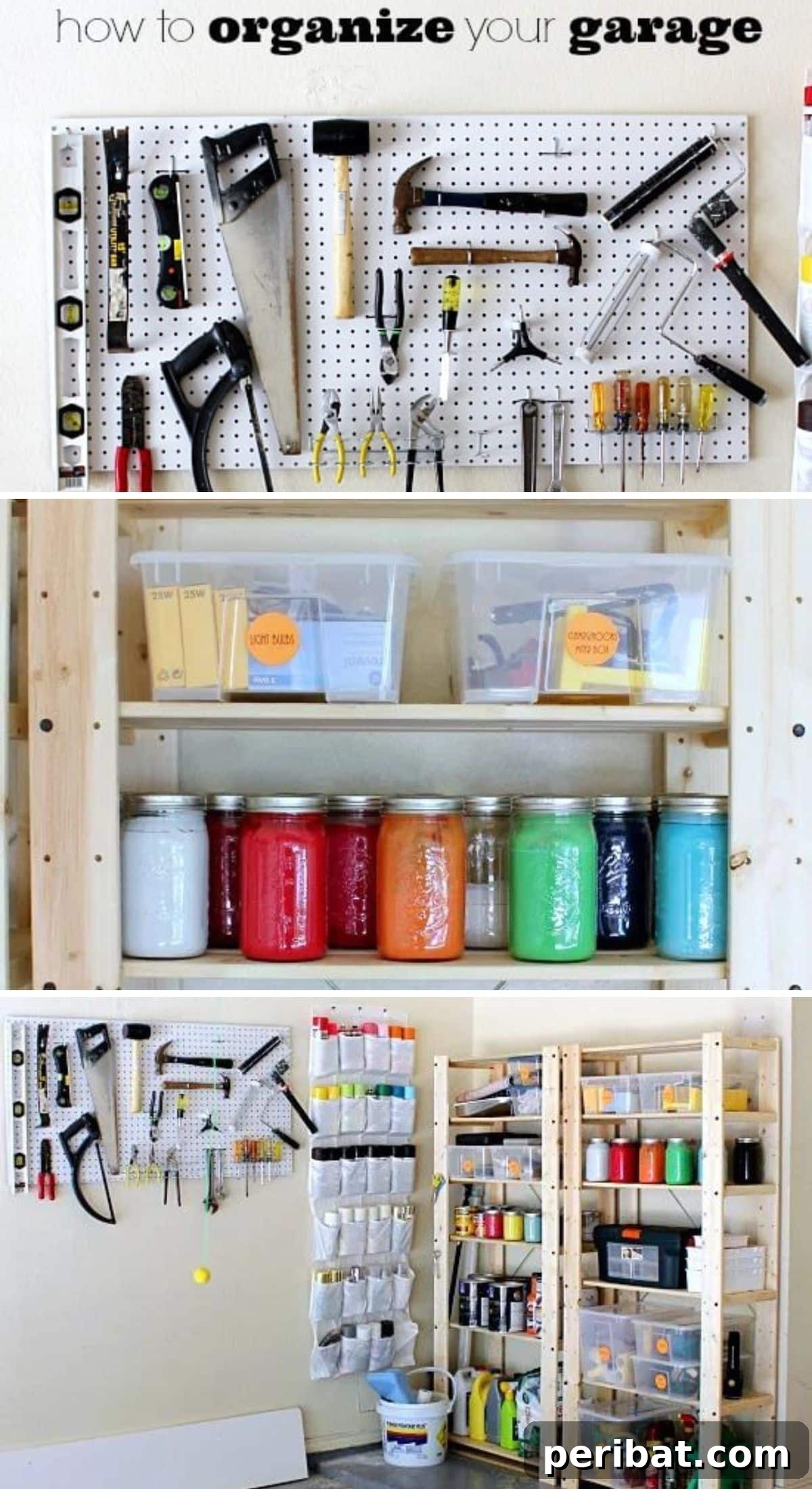 49 Creative Garage Organization Solutions 29 How to organize your garage DIY