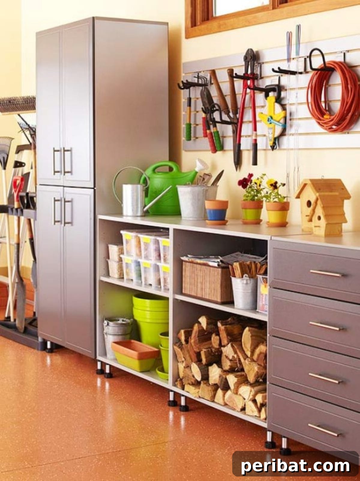 49 Creative Garage Organization Solutions 44 Clean garage organization.
