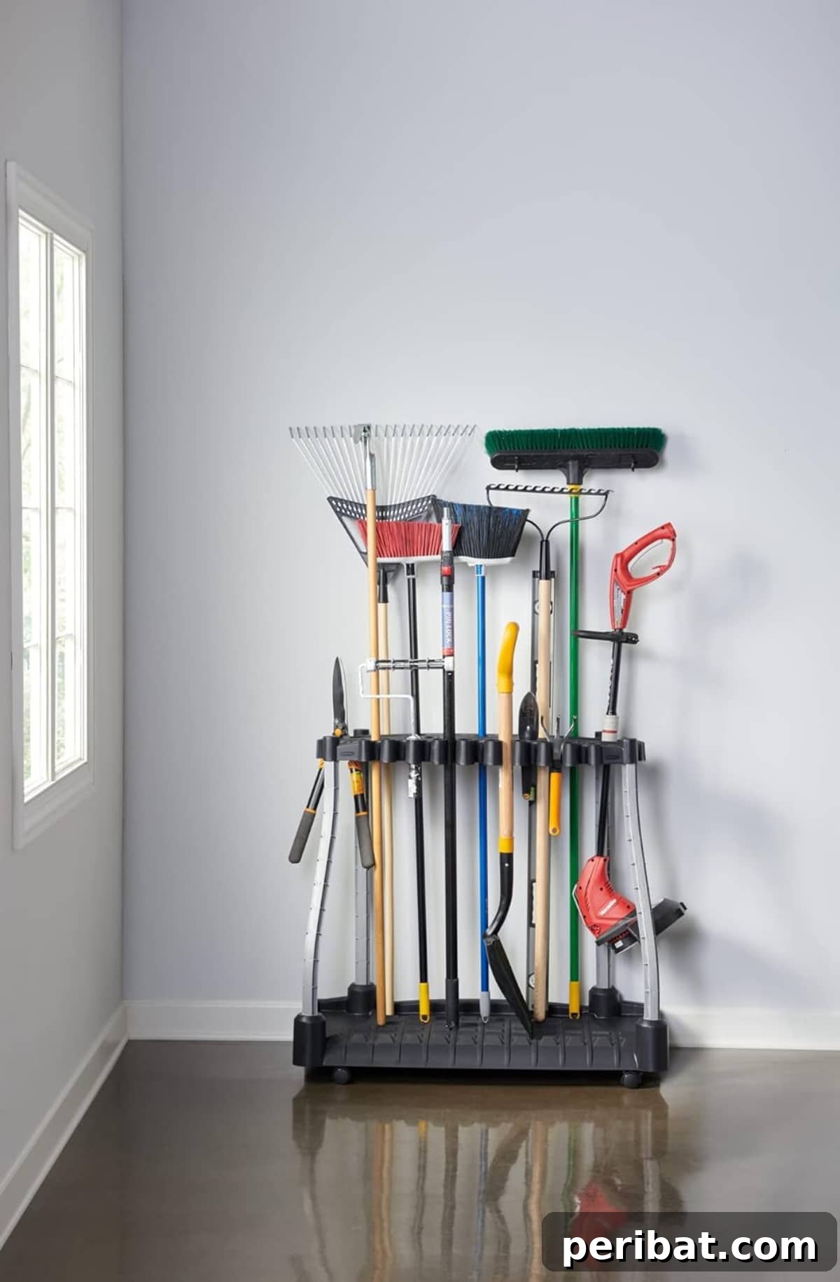 49 Creative Garage Organization Solutions 8 Garage tower rack.