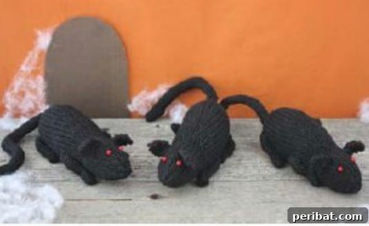 One Skein Knit Rats