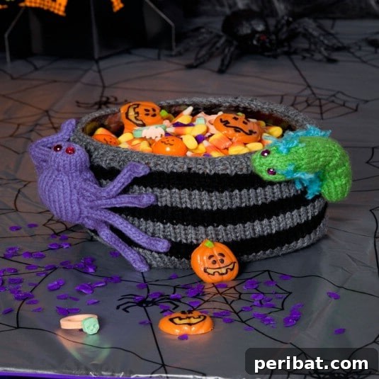 DIY Knit Bug Infested Bowl