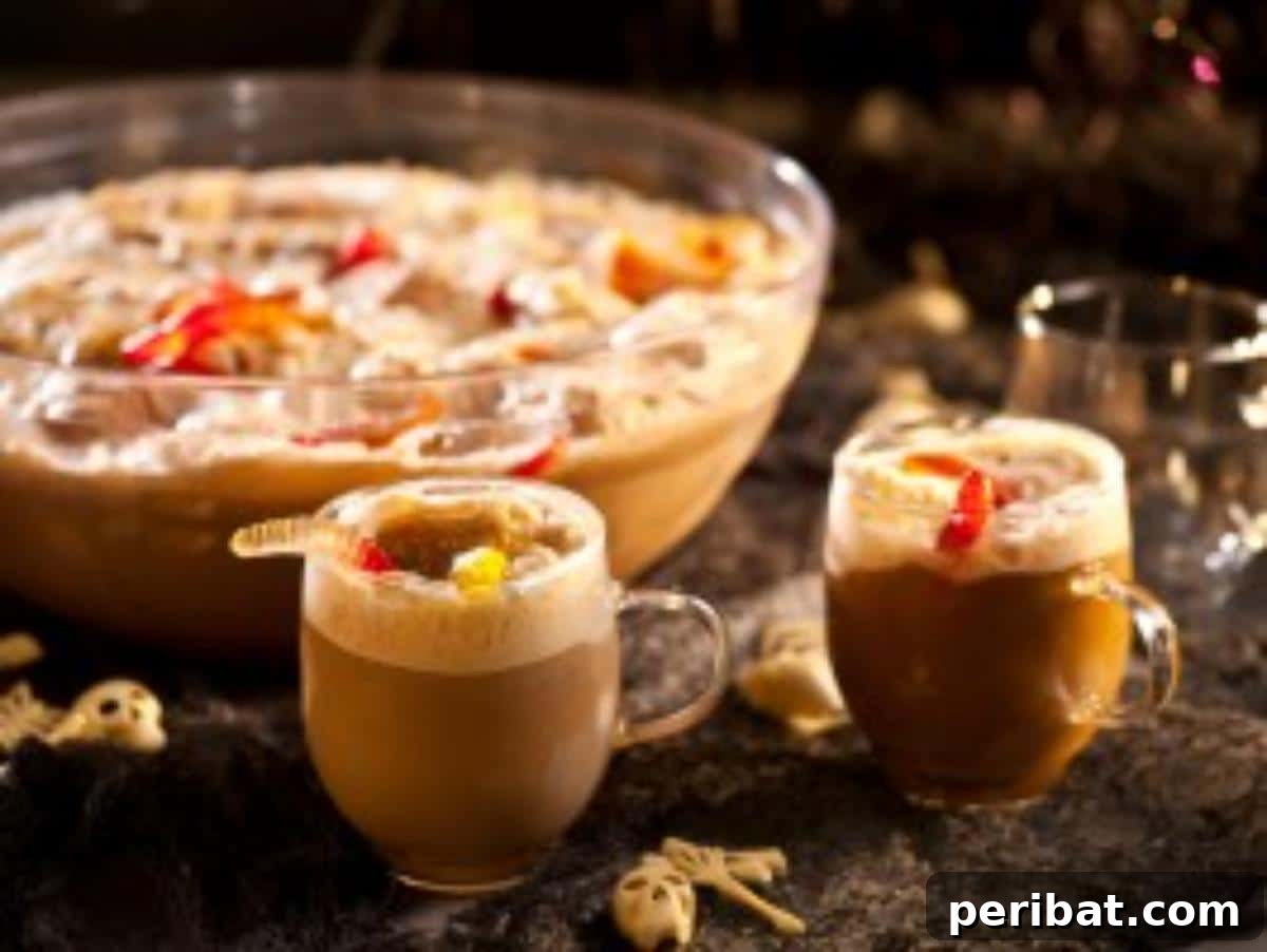 30 Bewitching Brews for Your Halloween Bash 12 Gory Cemetery Slime Punch