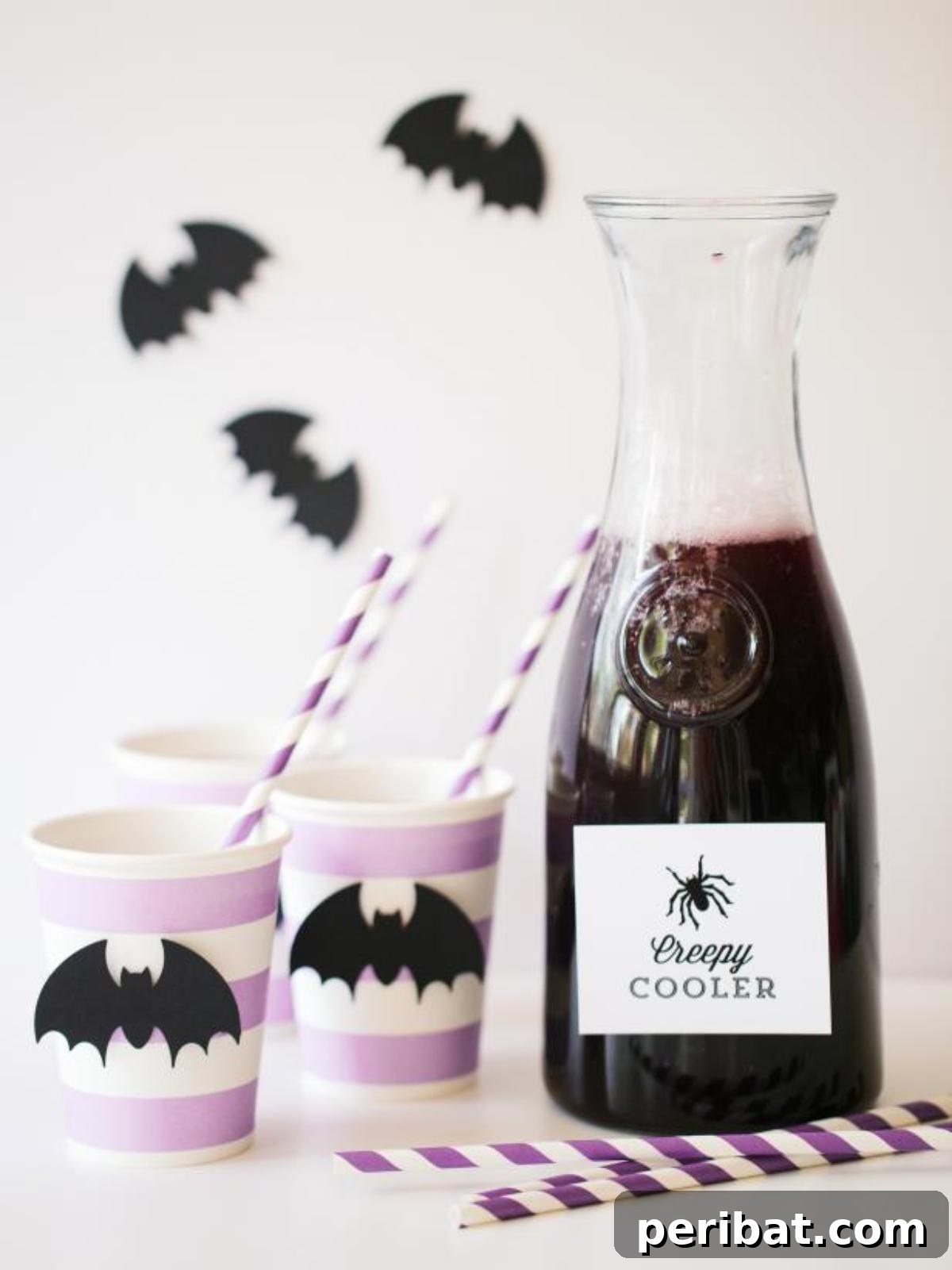 30 Bewitching Brews for Your Halloween Bash 13 Cherry Chiller With Blood Drip Glasses