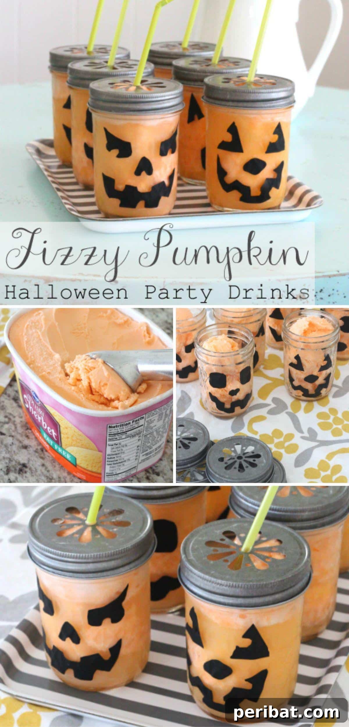 30 Bewitching Brews for Your Halloween Bash 16 Fun Fizzy Pumpkin Halloween Drink