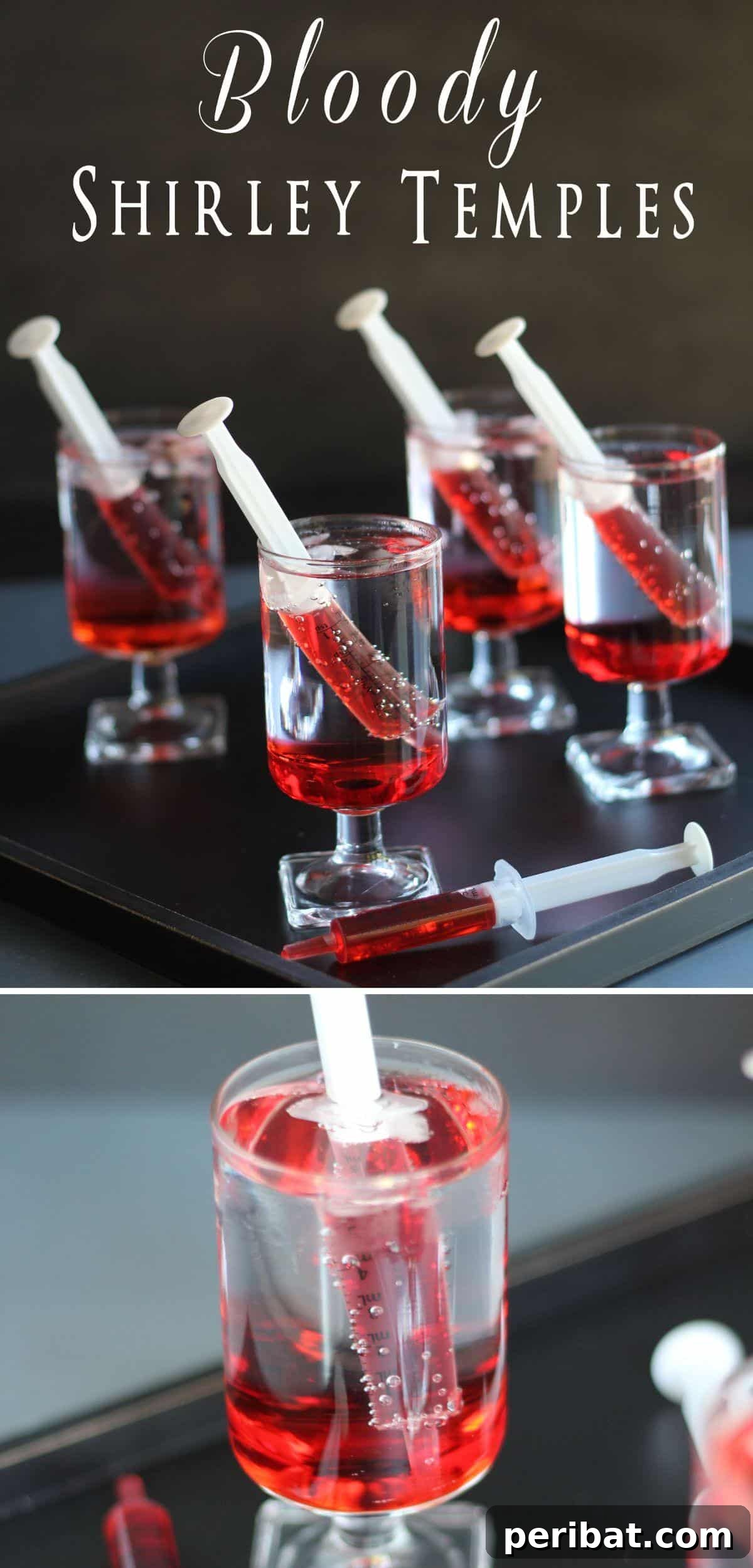 30 Bewitching Brews for Your Halloween Bash 6 Bloody Shirley Temple Drinks