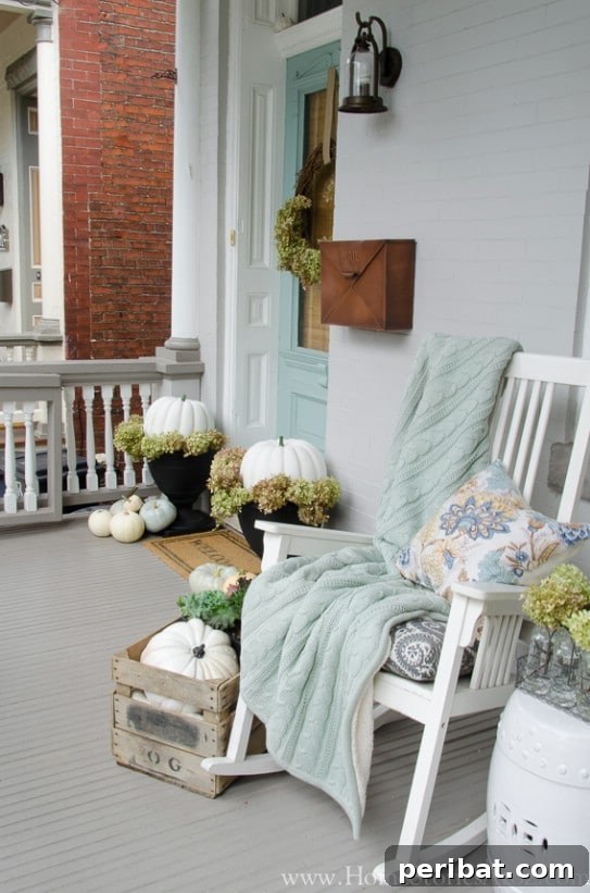 Blanket Porch Display