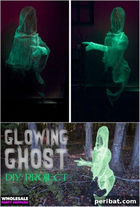 25 Spine-Chilling DIY Creations for Your Most Frightening Halloween 12 DIY Chicken Wire Ghosts