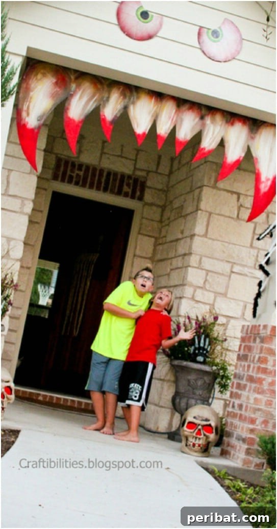25 Spine-Chilling DIY Creations for Your Most Frightening Halloween 26 DIY Monster Porch