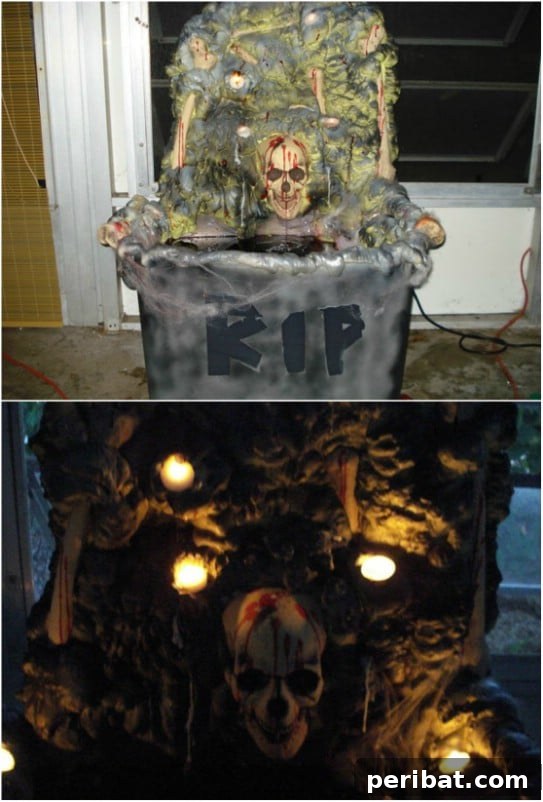 25 Spine-Chilling DIY Creations for Your Most Frightening Halloween 7 Easy DIY Halloween Bubbling Blood Bath